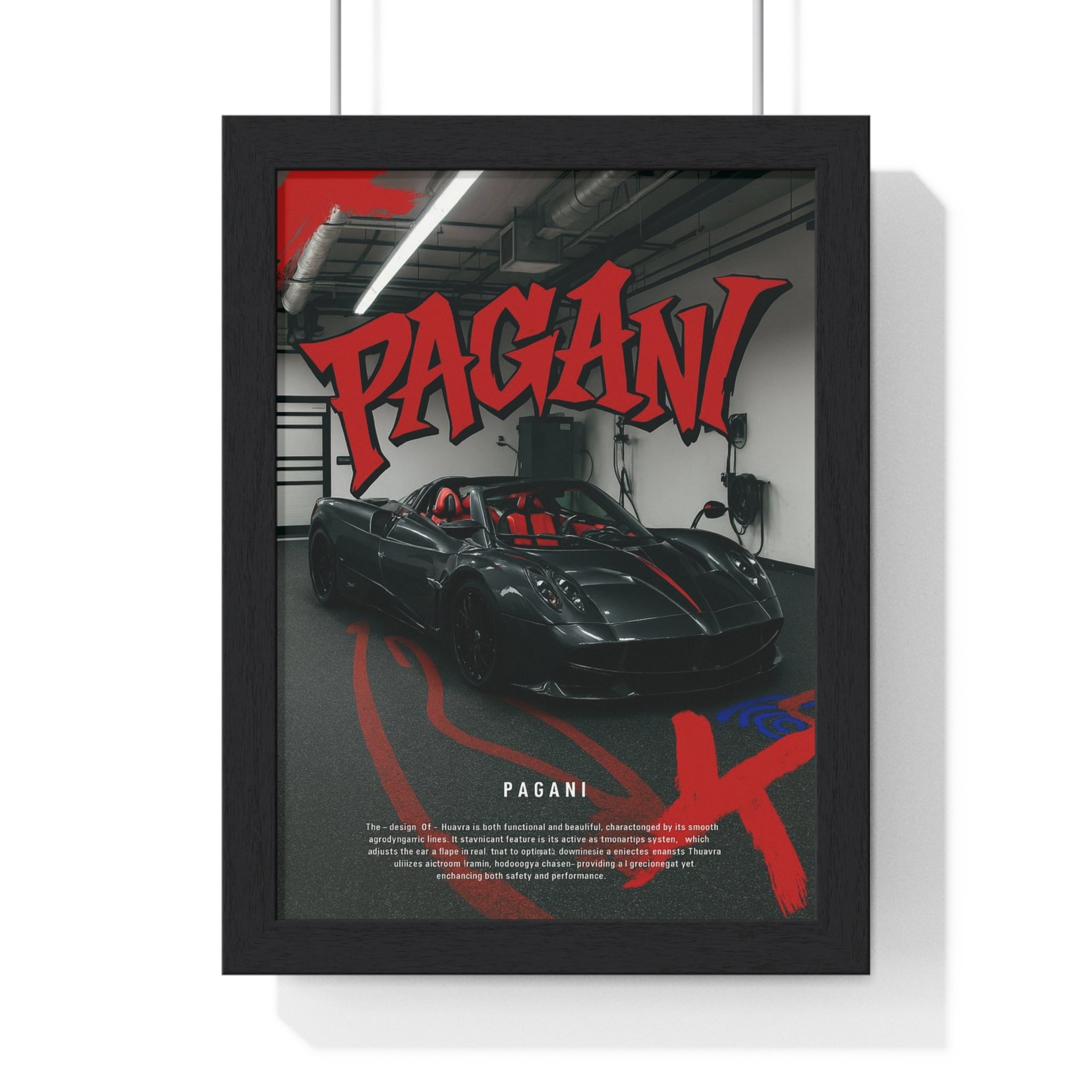 Pagani Framed Poster