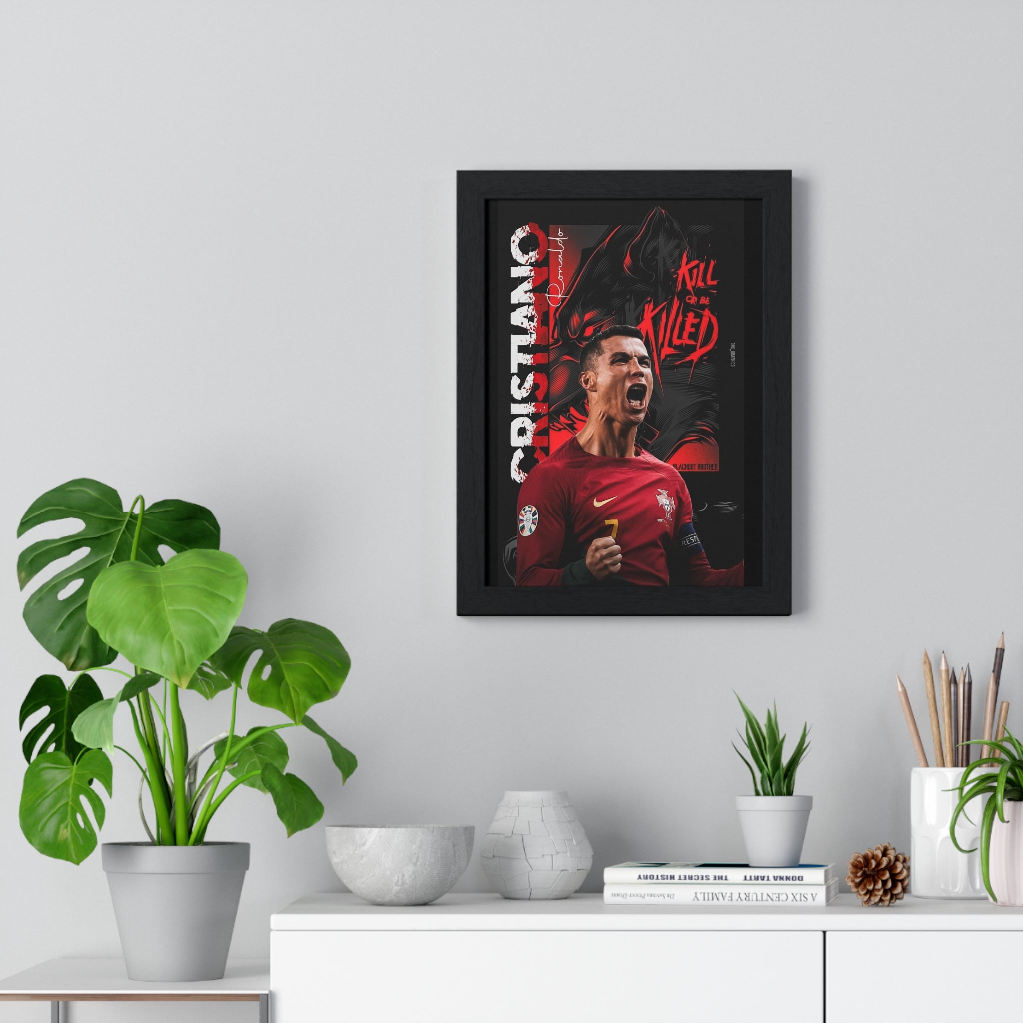 Cristiano Ronaldo Framed Poster #1
