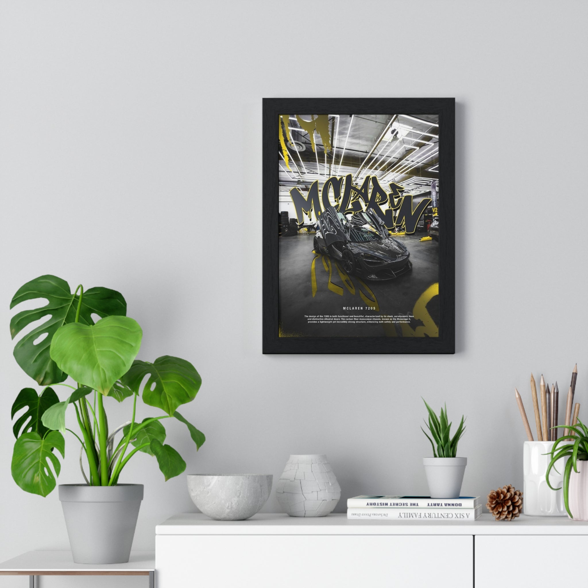 McLaren Framed Poster