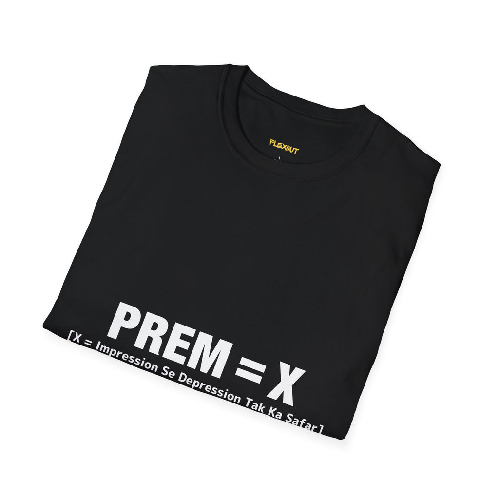 Prem=X Text Fit T-Shirt