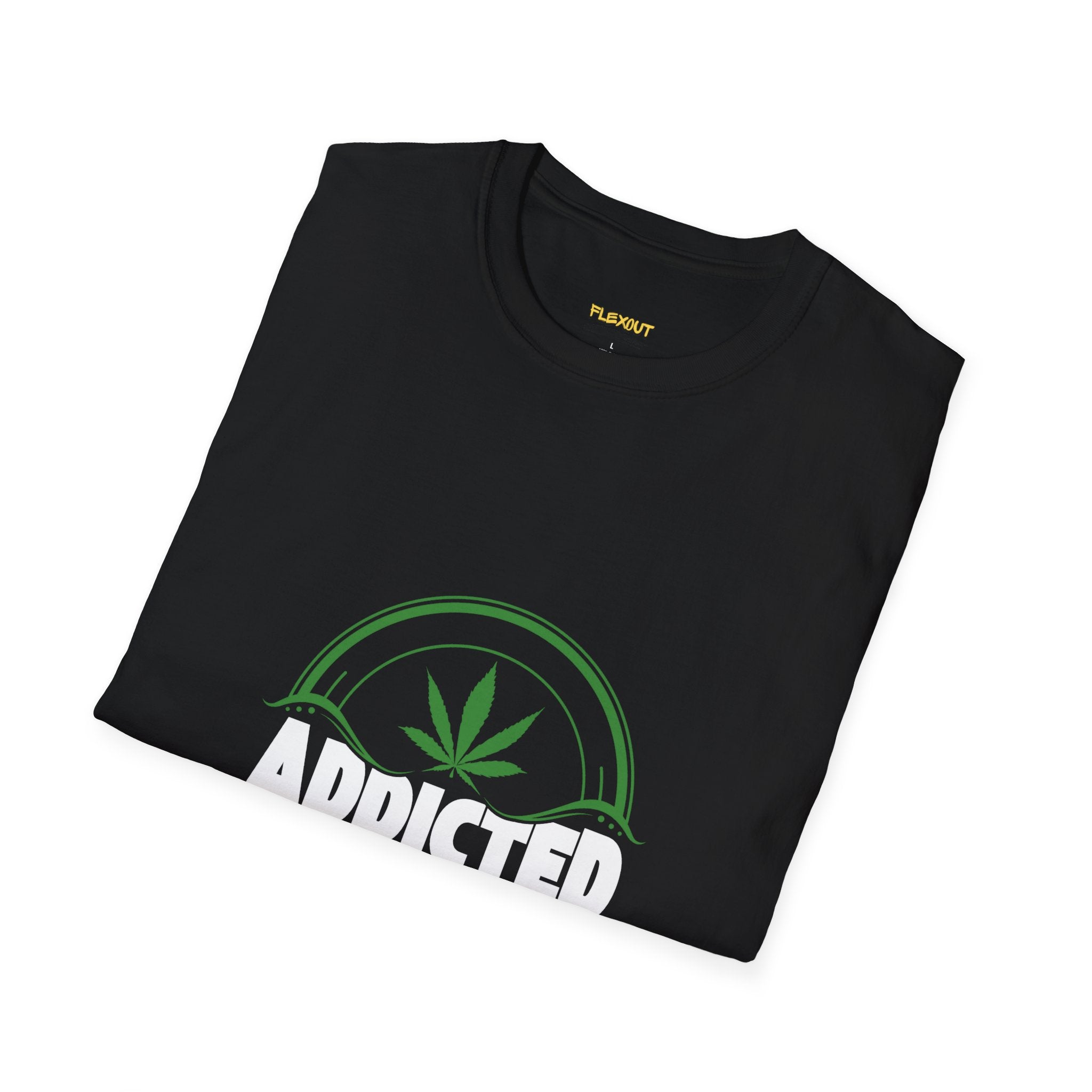 Addicted Text Fit T-Shirt