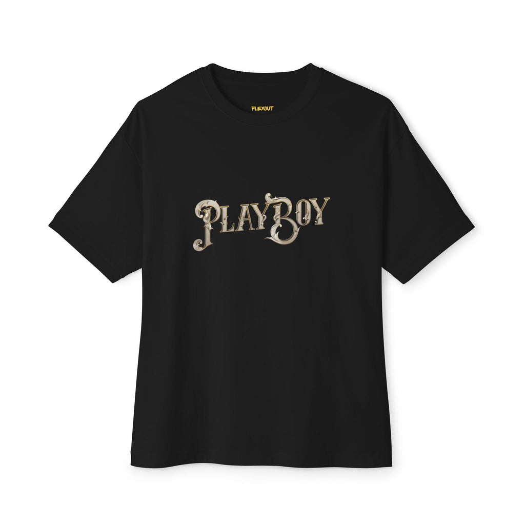 Playboy Front-Printed Oversized Tee