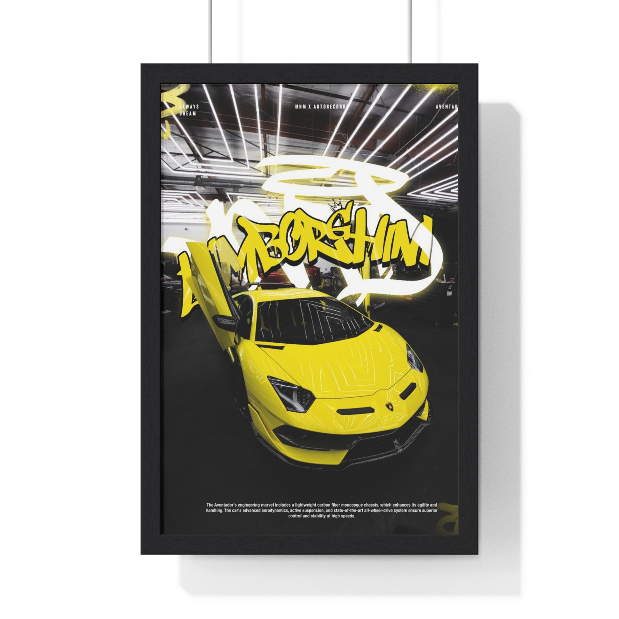 Lamborghini Framed Poster