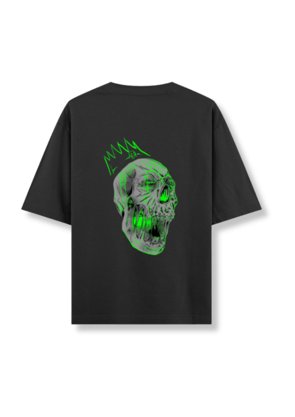 Toxic Skull Oversized Tee