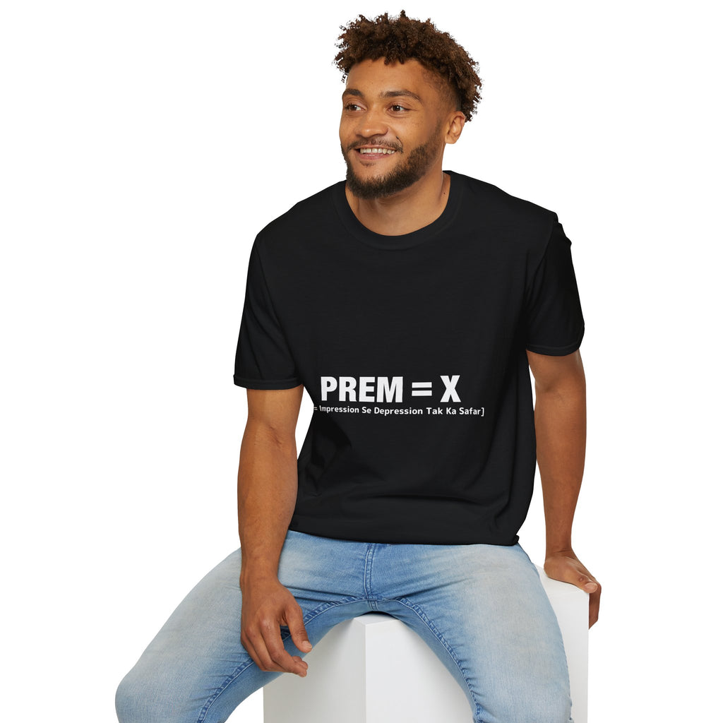 Prem=X Text Fit T-Shirt