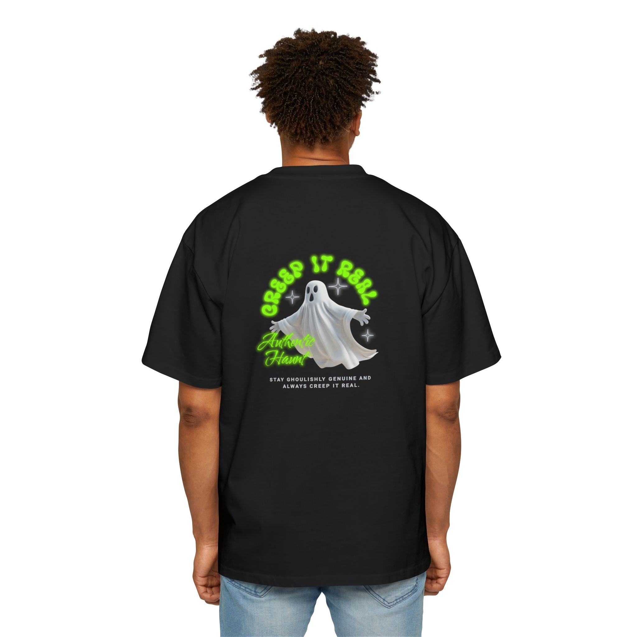 Creep It Real Ghost Oversized Tee