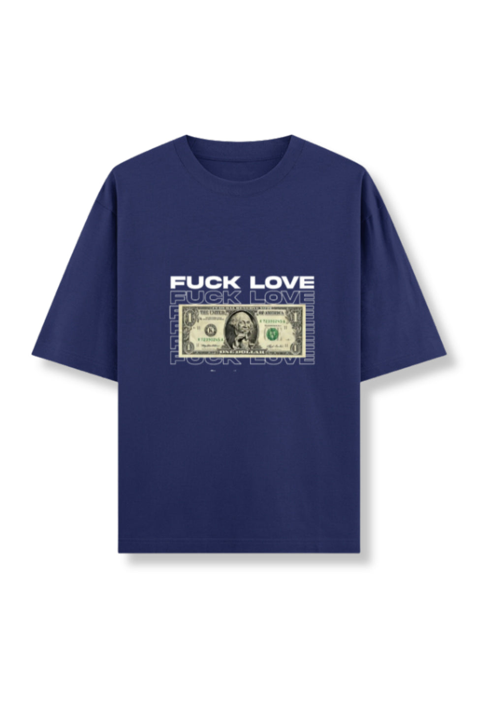 Money Is Everything Oversized Tee