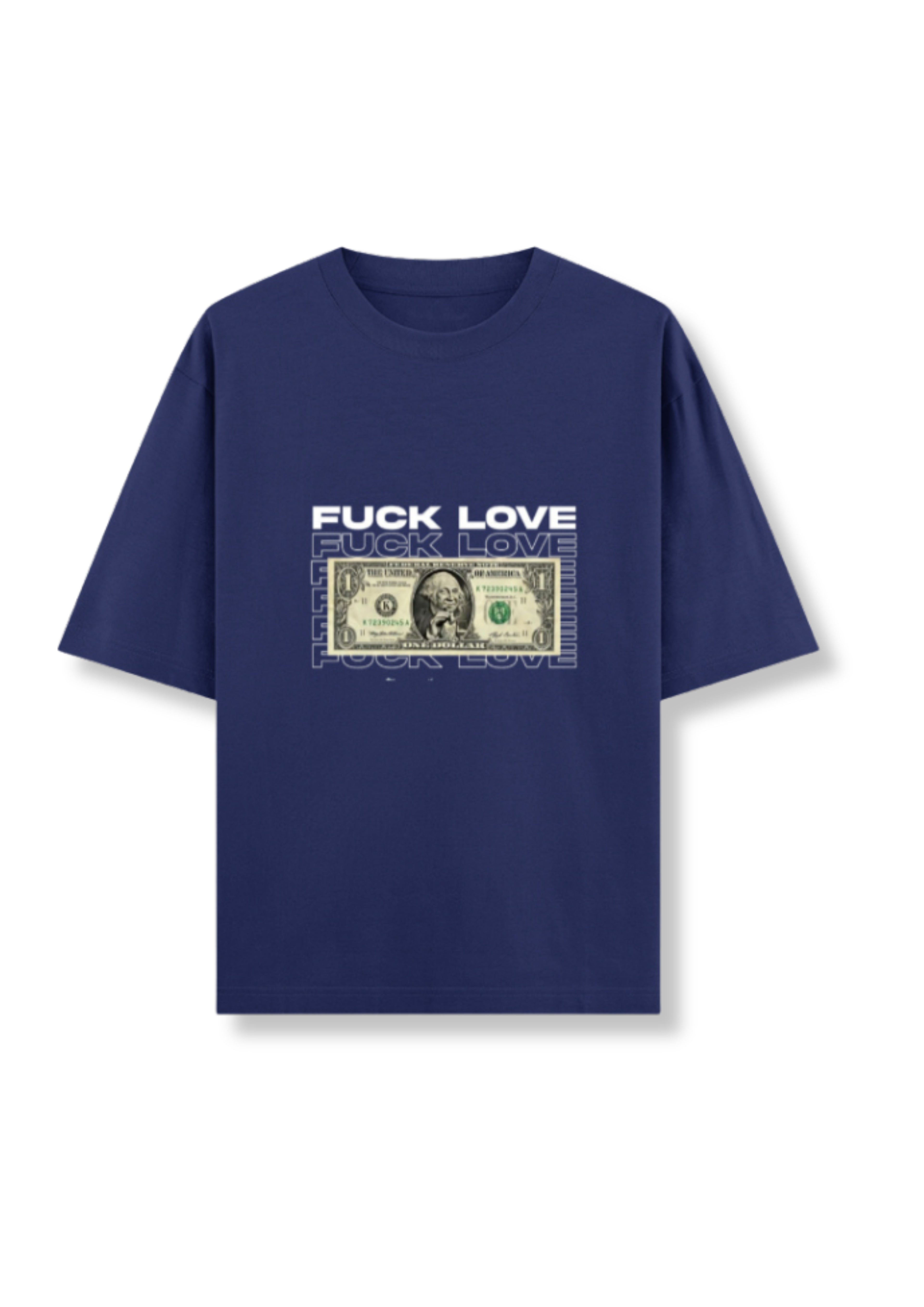 Money Is Everything Oversized Tee