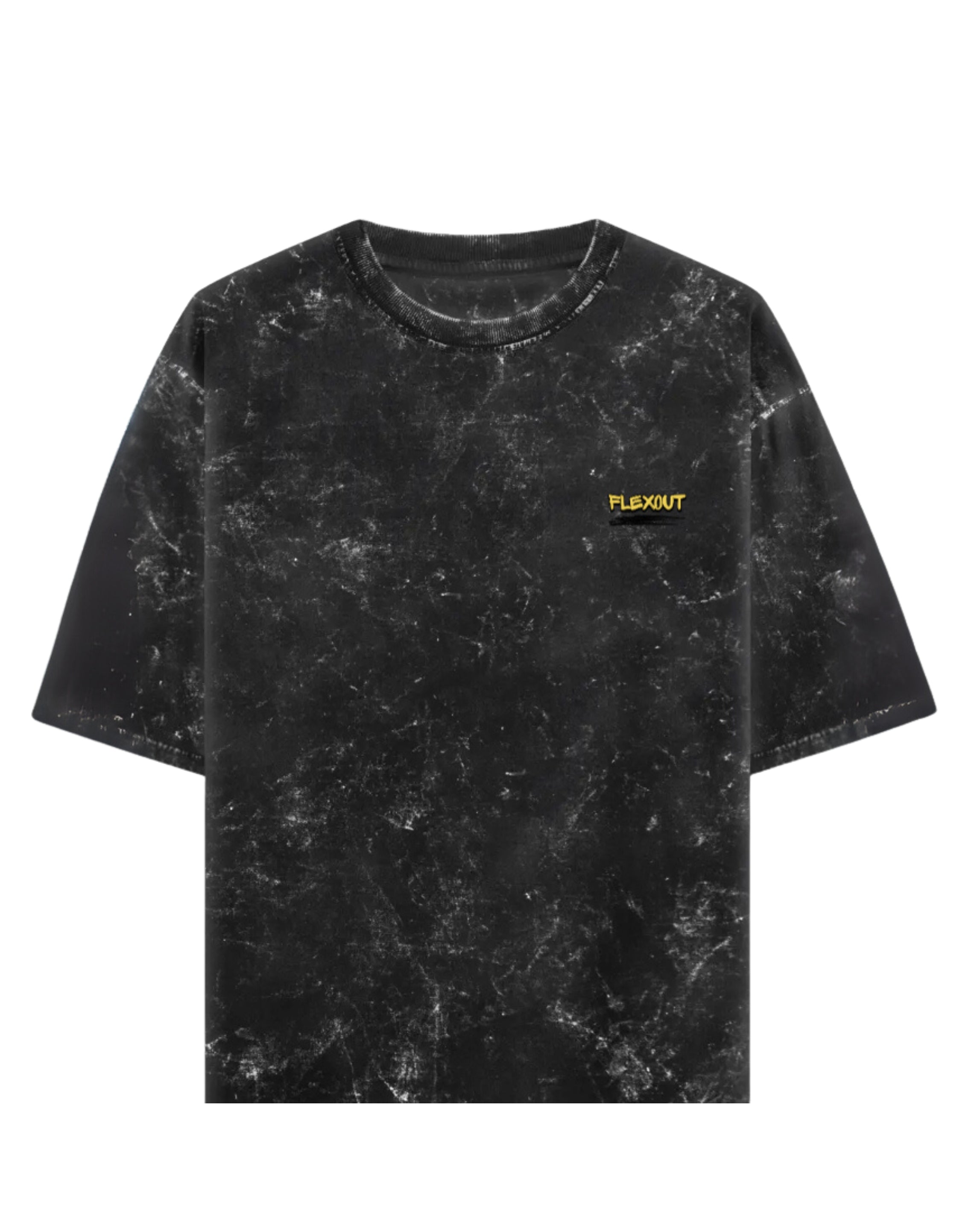 Don't Tell Papa About Last Night Acid Wash Oversized Tee